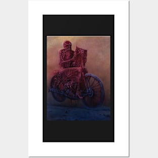 Beksinski - motorcycle of zdzislaw beksinski Posters and Art